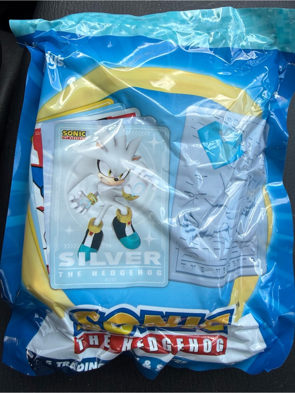Sonic Wendy’s kid meal Card Pack - Blue